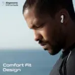 PROMATE High-Definition Hybrid ANC TWS Earbuds with IntelliTouch ; 5.4 Bluetooth ; Environmental (ENC) & Active Noise Cancellation (ANC) ; Low Latency Game Mode ; IPX4 Water Resistance | BATON WHITE - Image 8