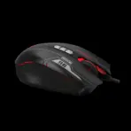 bloody ES7 RGB ESPORTS GAMING MOUSE , 6000 CPI 5-Level Adjustable , Self-Customize M Button , Bloody Esports Software , 1ms Key Response , PixArt Optical Engine Sensor - BLACK - Image 4