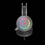 bloody G521S RGB Gaming Headset , 50 mm speaker , Omni-Directional Noise-Canceling Mic. , Suspended Headband , 7-Color Circular Breathing Light , 230 cm USB Cable - Sliver Black  - Image 4