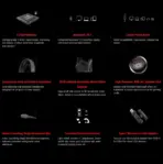 bloody GR370 GAMING WIRELESS HEADSET - 3 Mode Connectivity ① 2.4GHz Wireless ② Bluetooth v5.3 ③ 3.5mm Wired Audio - Noise Cancelling Uni-Directional Mic - 7 Color Backlit - Up to 12m Operating Range - Sports Black - Image 2