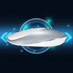 MEETION Rechargeable Wireless Mouse R600 with 1600 DPI, 10m Wireless Range, 2.4GHz Transmission, Mute Buttons, Auto Sleep, and Slim Design | SILVER WHITE - Image 3