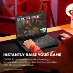 HP OMEN 16 inch League of Legends : Intel® Core™ i7-14650HX | 32 GB DDR5 RAM  ; 1TB NVMe™ | RTX™ 5060 (8GB) |16-inch 2K 165 Hz, 3 ms IPS Display |4-zone RGB Backlit Keyboard | Windows 11 | SHADOW BLACK ~ Limited Edition - Image 7
