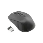 JEQANG JW-209 2.4G WIRELESS Optical MOUSE , Ergonomic & Lightweight , 800-1200 DPI , 10 meters Transmission Distance , Battery Powered - Black  - Image 7