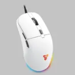 Fantech VX9S Kanata Wired Gaming Mouse, RGB Lighting, 60 IPS Speed, 20G Acceleration, A725F Chipset, Adjustable 400-7200 DPI, Huano 10 Million Switch, White | VX9S-White - Image 4