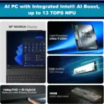 LENOVO ThinkPad E16 Gen 3 : Intel® Core Ultra 7 255H with AI Boos | 32GB DDR5 RAM , 1TB NVMe® | 16 Inch WUXGA IPS Display |Intel® Arc 140T GPU | DOS | Carbon Black  - Image 3