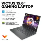 Victus by HP Intel® Core™ i5-13420H | 8GB DDR4 RAM , 512GB NVMe SSD | RTX™ 3050 , 6GB | 15.6-inch FHD 144 Hz IPS Display | Backlit Keyboard | Windows 11 | Moonstone Grey  15-fa2013dx - Image 2