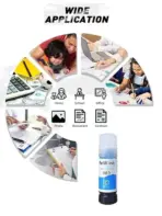 003 Refill Ink Bottle ( Cyan ) 70 ml , Compatible with Epson EcoTank L3110 /L3101/ L3150 / L4150 / L4160 / L6160 / L6170 / L6190 Printer Models