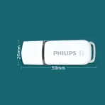 PHILIPS 32GB USB Flash Drive With USB 3.0, LED Activity Light, Plug-And-Play, Trendy Snow Edition Design, Multi-OS Support, High-Speed File Transfers | FM32FD75B/97  - Image 4