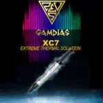 GAMDIAS XC7 EXTREME THERMAL SOLUTION 4g  - Premium Aluminum Oxide-Based Solution ; -50℃~240℃ Temp Range ; 0.03 Low Impedance ; 3-in-1 Pack Application Kit  | SILVER