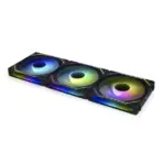 LIAN LI UNI FAN SL-INF 120 INFINITY RGB x3 pack BLACK + CONTROLLER - Image 2