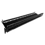 CORNING 3M Everon 24-Port Patch Panel | 1U Rack-Mount | Aluminum Housing | Grounding Kit Included | Universal 19" Rack | Integrated Cable Strain Relief - Image 3