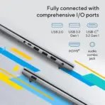 ASUS Vivobook 15 F1504V Intel® Core i5-1334U | 8GB DDR4 RAM , 512GB NVMe® SSD | 15.6-inch FHD IPS Display | Windows 11 | COOL SILVER  ● F1504VA-WS51 ● Factory Refurb  - Image 8