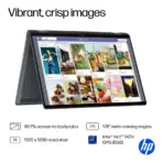 HP OmniBook X Flip AI PC Intel® Core™ Ultra 7 256 Intel® AI Boost (47 NPU TOPS) | 16GB DDR5x RAM ; 1TB NVMe SSD | Intel® Arc™ | 16 inch 2K IPS TouchScreen Display | Backlit Keyboard | Windows 11 |  16-as0023dx Eclipse Gray - Image 8