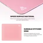 FANTECH P51 5-in-1 Gaming Wired Bundle – Pink Edition - Complete Gaming Setup in One Package – Mouse, Keyboard, Headset, Mousepad, and Stand - Image 4