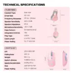 FANTECH P51 5-in-1 Gaming Wired Bundle – Pink Edition - Complete Gaming Setup in One Package – Mouse, Keyboard, Headset, Mousepad, and Stand - Image 17
