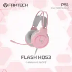 FANTECH P51 5-in-1 Gaming Wired Bundle – Pink Edition - Complete Gaming Setup in One Package – Mouse, Keyboard, Headset, Mousepad, and Stand - Image 12