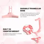 FANTECH P51 5-in-1 Gaming Wired Bundle – Pink Edition - Complete Gaming Setup in One Package – Mouse, Keyboard, Headset, Mousepad, and Stand - Image 7