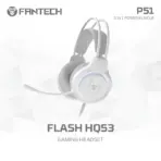 Fantech P51 5 in 1 WHITE Power Bundle : Flash HQ53 Headset , Tower II AC304 Headset Stand , Shikari K515 Gaming Keyboard , Vigil MP356 Mousepad , Crypto VX7 Gaming Mouse  - Image 11