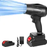 DUNLANDI 48V Cordless Air Blower With 1500mAh Lithium Battery, Lightweight Handheld Electric Dust Blower With Charger, High-Efficiency Motor For Cars Electronics Workshops Leaves Debris Cleaning