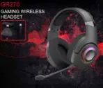  BLOODY RGB GR270-GAMING WIRELESS HEADSET - Gaming grade 2.4GHz transmission - Bluetooth v5.3 -  7.1 Virtual Surround Sound - Φ50 mm Speaker Unit - Type-C Receiver - Anti Interference Dock
