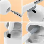 20 In 1 Multifunctional Electronic Cleaning Kit With Retractable Brush | Keycap Remover | Camera Lens Cleaning Pen | SIM Eject Tool | 3ml Liquid Bottle For AirPods | iPhone | Laptop | Keyboard & Camera - Image 3
