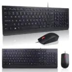 Lenovo ThinkCentre M80q Gen 4 Tiny PC With Intel® Core™ i3-13100T, 8GB DDR5 RAM, 256GB PCIe 4.0 SSD, UHD Graphics, USB-C With DP, HDMI 2.1, DisplayPort, No OS , Lenovo Essential Wired Keyboard & Mouse | BLACK - Image 4