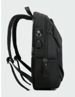 Laptop Backpack – Holds Up to 15.6″ Laptops & Tablets – Oxford Textile – Waterproof – Recharge USB Port – Minimalist Design  – International Travel Carry On Approved – Anti-theft Hidden Pockets – BLACK - Image 11