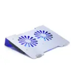 Aluminum Alloy Gaming Laptop Cooler Cooling Pad | 2 Quiet Fans | Support Up to 17.3 Inch Heavy Notebook, Laptop | 5 USB PORTS | 2 Big fans | 380 x 285 x 70 mm | Silver - Image 6