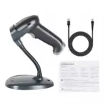Honeywell Voyager XP 1470g Durable Omni-directional 1D, PDF, 2D Barcode Scanner with Flexible Metal Stand , Fast Scanning, Enhanced Digital Coupon Performance, Extended Scan Distance, USB Type A 1.5m Cable for Retail Environments - Image 7