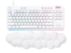 Logitech G713 TKL Mechanical Gaming Keyboard | RGB LIGHTSYNC | Blue Switches | Wired USB-C | Open Box | White - Image 3