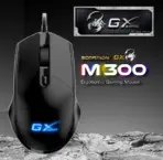 Genius GX Gaming Scorpion M300 RGB Gaming Mouse -  USB Wired - Adjustable DPI 800 / 1200 / 1600 / 2400 -  Right Handed Ergonomic - Compatible with Windows & macOS