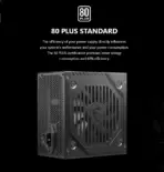 MSI MAG A500DN POWER SUPPLY 500W 80 PLUS, 120mm Fan , Industrial level protection with OCP, OVP, OPP, SCP , Active PFC Design , Flat Cable Equipment - BLACK - Image 2