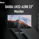 DAHUA LM22-A200 22” Monitor – FHD 1920x1080 VA Panel, 100Hz Refresh Rate, 5ms Response, HDMI & VGA Input, Ultra-Narrow Bezel, Wall Mountable