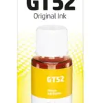 GT52 Yellow Refill Ink Bottle for HP DeskJet Gt5800 series , Tank 110 series , Tank 300 / 400 series , Smart Tank 500 / 600 series - 70 ml