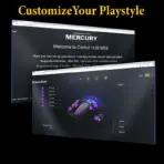 GRAVASTAR Mercury X Pro 8K Wireless Worn Edition-Yellow Gaming  Mouse with X Pro 8000Hz RGB Dongle – Lightweight 49g, PAW 3950 32K DPI, Tri-Mode Connectivity, RGB, Magnesium Alloy Skeleton | Battle Worn-Yellow  - Image 7