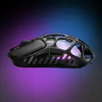 GravaStar Mercury X Pro 8KHz Wireless Gaming Mouse With 32,000 DPI PAW 3950 Sensor, 49g Magnesium Alloy Skeleton, RGB, Tri-Mode, Ergonomic Build & Onboard Profiles | INTERSTELLAR SILVER - Image 15