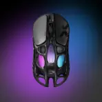 GravaStar Mercury X Pro 8KHz Wireless Gaming Mouse With 32,000 DPI PAW 3950 Sensor, 49g Magnesium Alloy Skeleton, RGB, Tri-Mode, Ergonomic Build & Onboard Profiles | INTERSTELLAR SILVER - Image 13