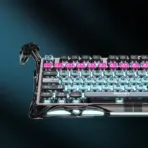 GravaStar Mercury V75 Pro Hall Effect Gaming Keyboard With Gateron HE Magnetic Jade Switch, 8000Hz Polling Rate, 0.005mm Precision, 256K Scan Rate, Adjustable Actuation, Rapid Trigger, RGB Lighting, Semi-Aluminum Build | Cyberpunk - Image 14