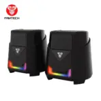FANTECH GS205 Hellscream USB RGB Gaming And Music Speaker With 45mm Driver, Bass Resonance Membrane, 3D Surround Sound, Lightning Effects, 3.5mm AUX And USB Connectivity