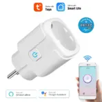 Smart Plug WiFi Socket EU 16A Power Monitor Timing Function Tuya SmartLife APP Control Works With Alexa Google Assistant