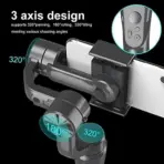  3-Axis Handheld Phone Gimbal Stabilizer With Foldable Design, 2200mAh Battery, Multi-Mode Stabilization, Gesture Control, USB Charging, For Smartphones Under 6 Inches - Image 4