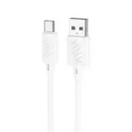 Hoco X88 USB to Type-C Charging Cable 3.0A 1M – White - Image 3