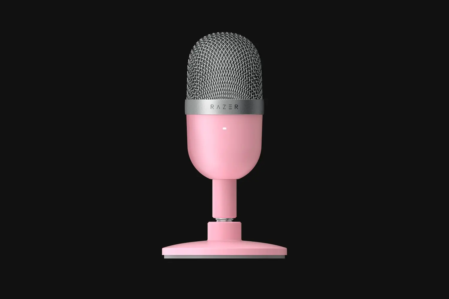 Razer Seiren Mini USB Condenser Microphone for Streaming and Gaming - Quartz Pink  | OPEN BOX - Image 2