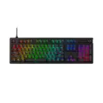 HyperX Alloy Rise Mechanical Gaming Keyboard – Full Size, Red Linear Switches, RGB, Hot-Swappable, Ambient Sensor, Gasket Mounted, 8K Polling, Wired - Image 2
