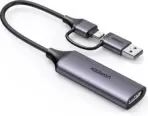 UGREEN Capture Card HDMI To USB-A Type-C FHD 1080P 60FPS - 4K Input, Dual USB Interface, Plug & Play, Low-Latency Streaming, Compatible With Switch 2/PS5/Xbox/PC/Mac | CM716-25854  - Image 2