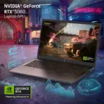 Acer Nitro V 15 ANV15-52-92DD Intel® Core i9-13900H | 16GB DDR4 RAM ; 512GB NVMe SSD | RTX 5060 (8GB) | 15.6 inch 165Hz Active Matrix TFT LCD Display | Amber Backlit Keyboard | DOS | BLACK   - Image 3
