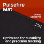 HyperX Pulsefire Mat Gaming Mouse Pad Cloth (L) With Anti-Fray Stitching, Precision-Tuned Surface, Anti-Slip Rubber Base, And Comfortable Foam Padding | BLACK  450mm x 400mm x 3mm - Image 6
