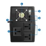 PROLINK Enerhome Ups 2kva Line Interactive With AVR | PRO2000 - Image 2