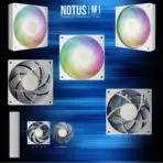 Gamdias Notus M1-1201 WH ARGB 120mm PWM Fan With 400-1600 RPM, 57.56 CFM Airflow, Hydraulic Bearing, Reverse Blade Swappable Option (intake ↔ exhaust), Low Noise 25dBA, And Motherboard ARGB Sync | WHITE  - Image 13