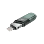 SanDisk iXpand Flash Drive Flip 64GB – Lightning + USB Type-A, USB 3.1 Gen 1, iPhone/iPad Storage Expansion (Sea Green) - Image 4